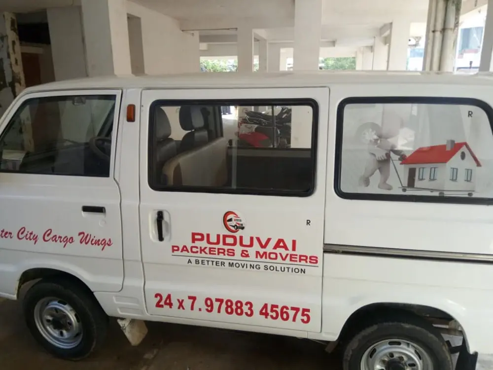  A leading packer and mover specialist in Puduvai. We can move household goods, commercial goods, cars and anything that needs to be transported.  We are in function for years and have experience with finest movers and packers